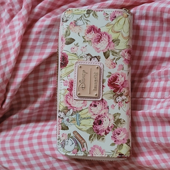 Loungefly Handbags - Must go. Make an offer. Disney Beauty & the Beast 🥀 Loungefly Wallet